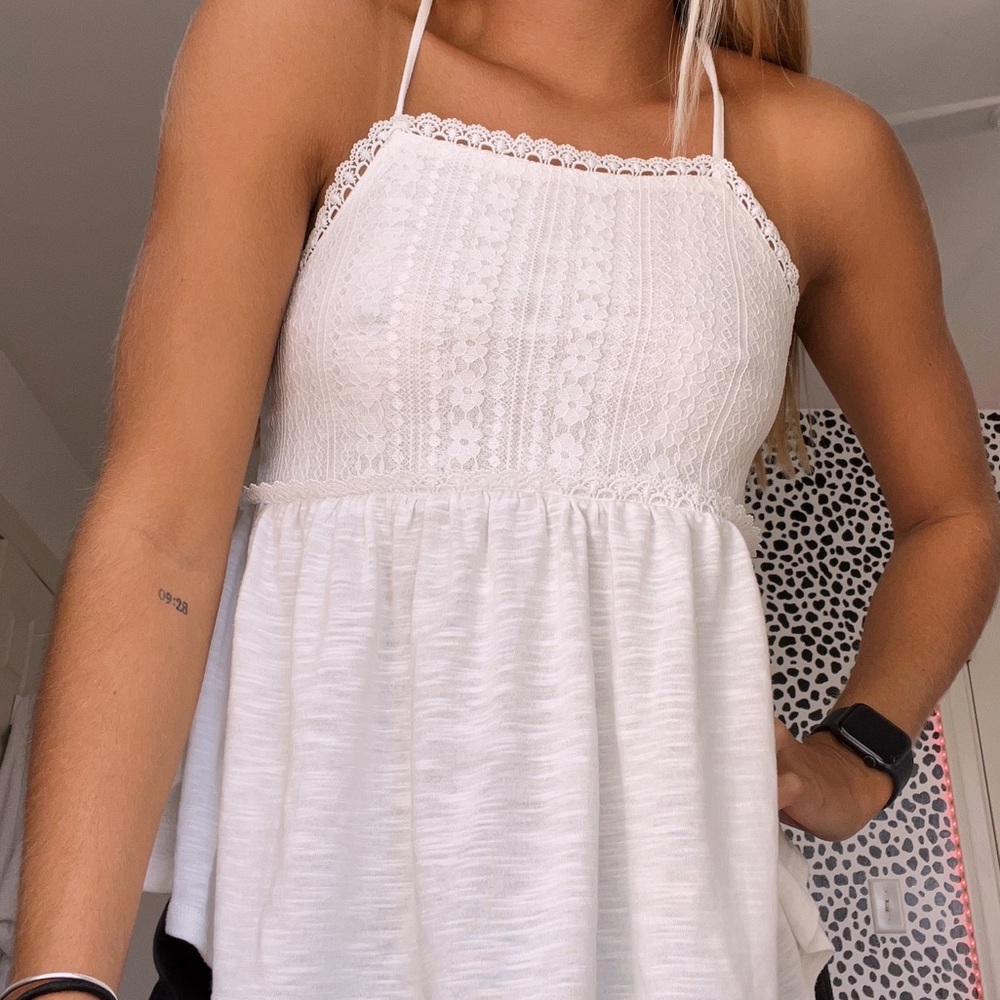 Francesca’s Lace Tank Top